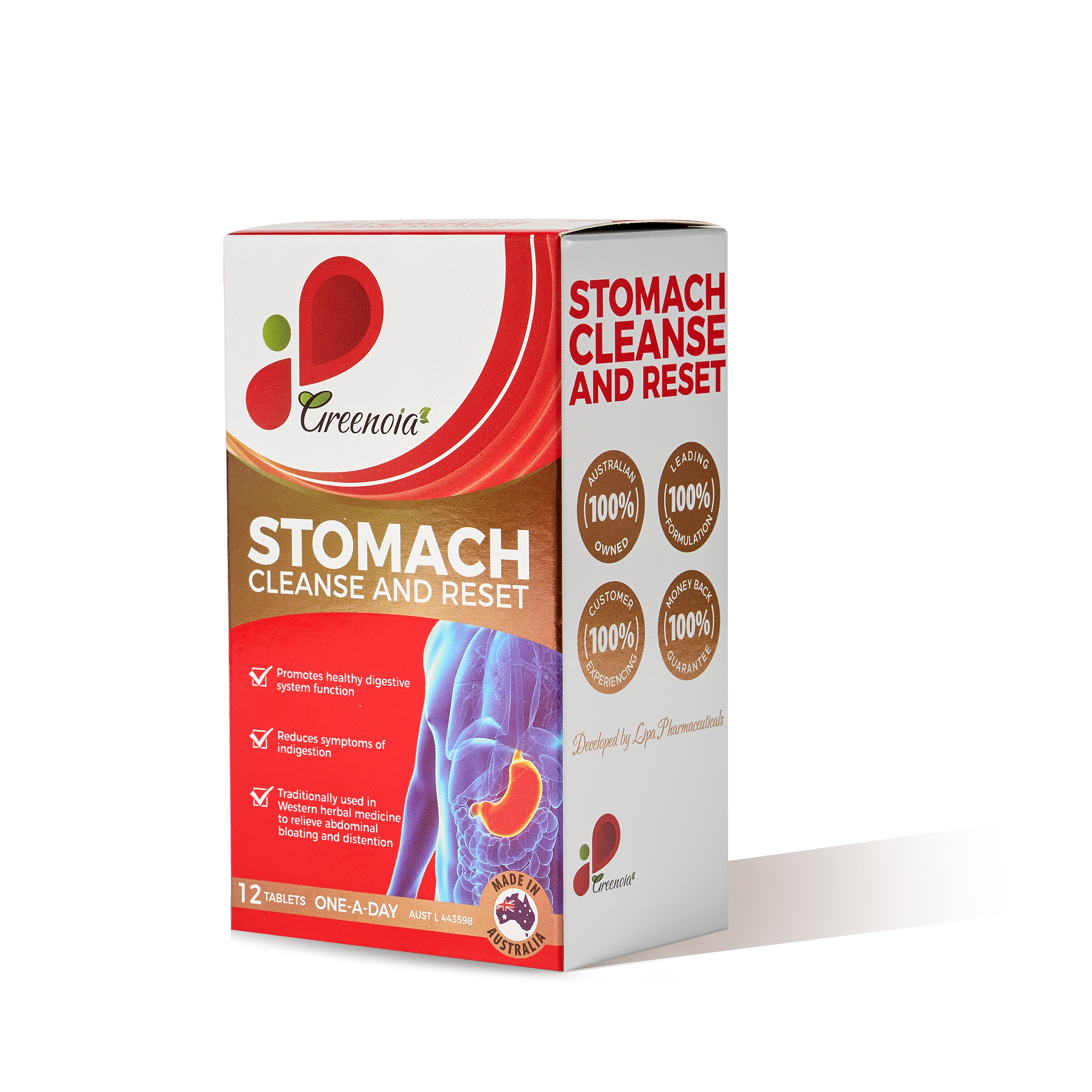 Greenoia Stomach Cleanse & Reset